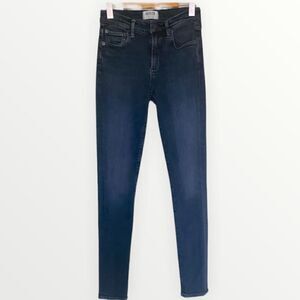 Agolde Blue Dark-Wash High-Rise Skinny Jeans Size 24